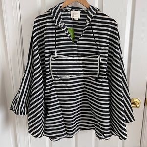 Striped Kate Spade Rain Poncho